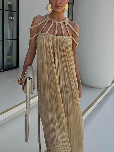 Ruth | Draped Maxi Dress
