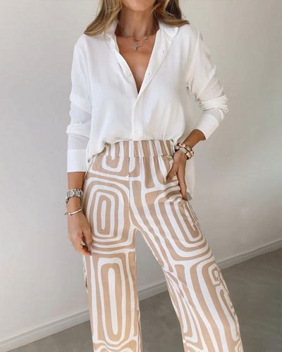 Candice | Blouse & Pants Set