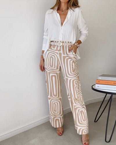 Candice | Blouse & Pants Set