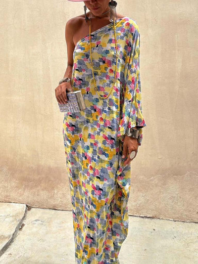 Mabel | One Shoulder Maxi Dress
