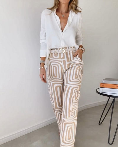 Candice | Blouse & Pants Set