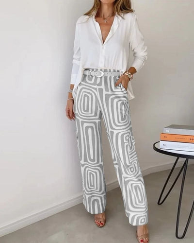 Candice | Blouse & Pants Set