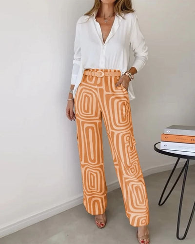 Candice | Blouse & Pants Set
