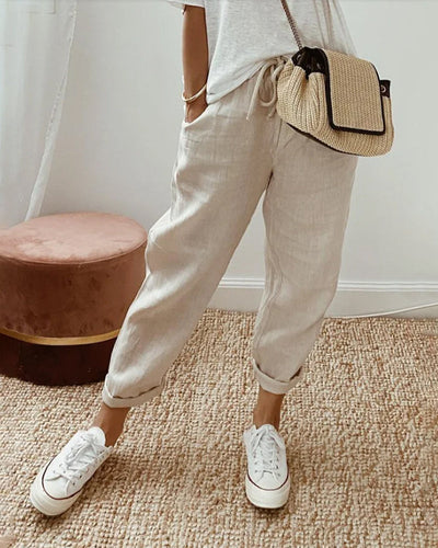 Bali | Elegant Cotton Pants