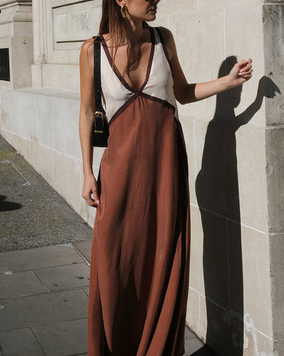 Jacky | Lightweight V-Neck Maxi Dress