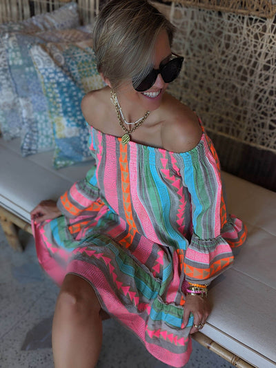 Joyce | Off Shoulder Mini Dress