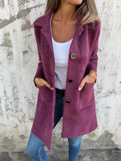 Feliz | Classic Single-Breasted Coat