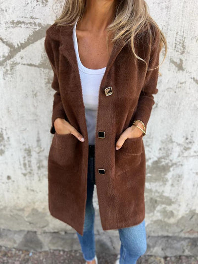 Feliz | Classic Single-Breasted Coat