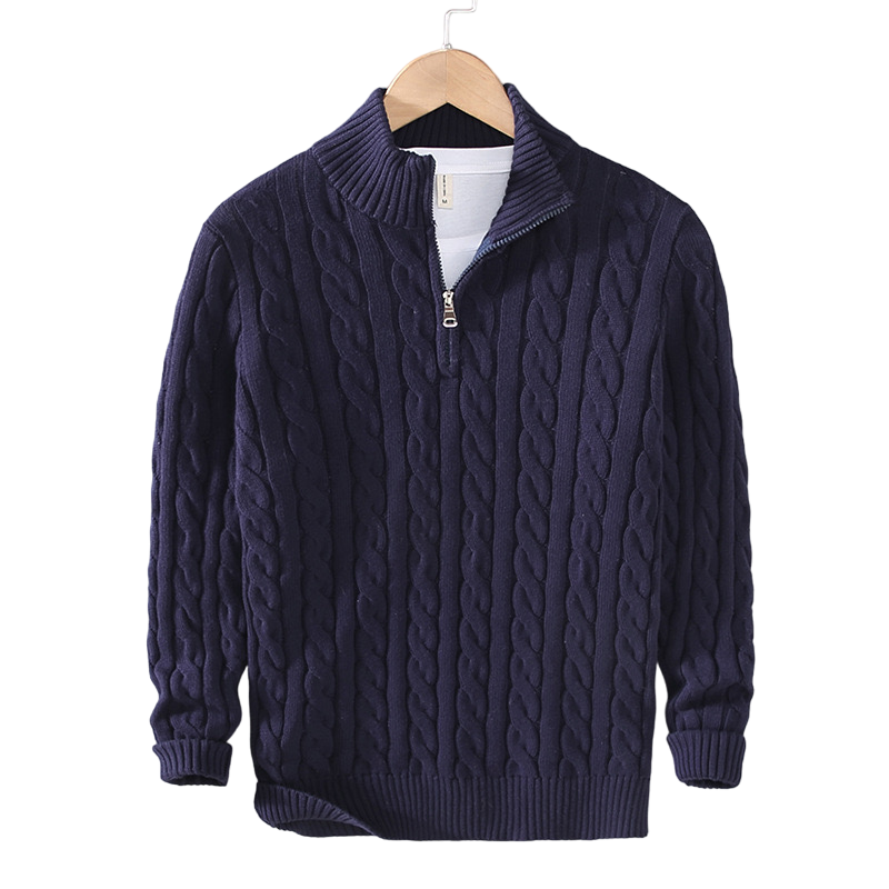 Otis | Knitted jumper  with Zip