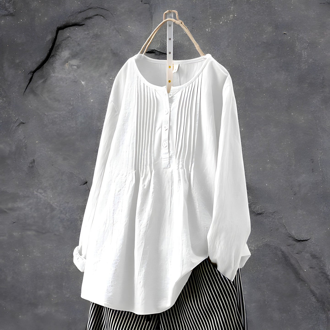 Clariz | Relaxed Tunic Blouse