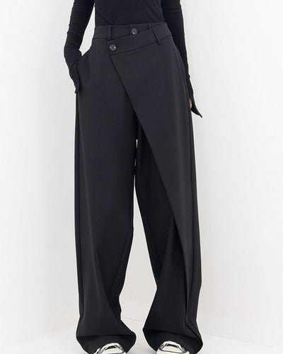 Mayra | Asymmetrical Baggy Trousers