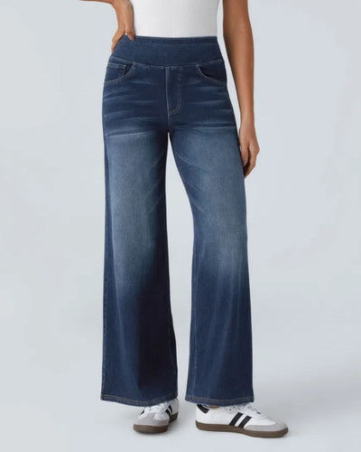 Bamia | Stretchy Wide Jeans