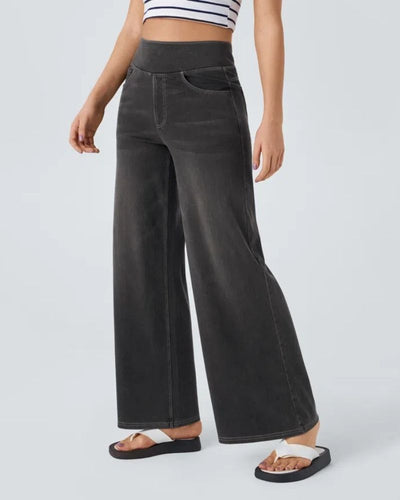 Bamia | Stretchy Wide Jeans