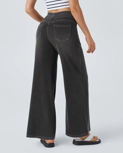 Bamia | Stretchy Wide Jeans