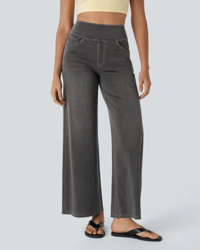 Bamia | Stretchy Wide Jeans