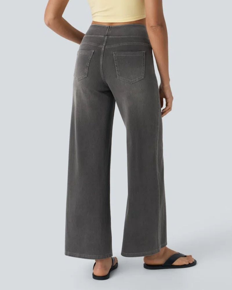 Bamia | Stretchy Wide Jeans