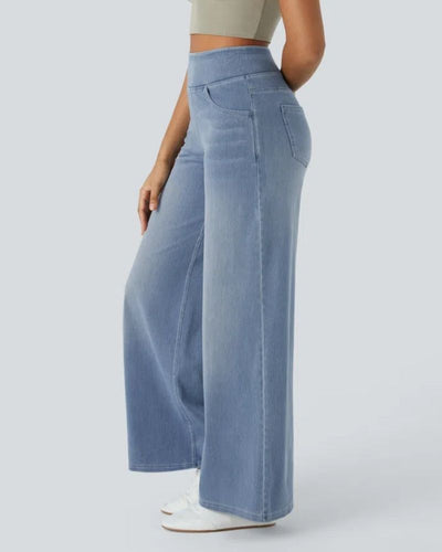 Bamia | Stretchy Wide Jeans