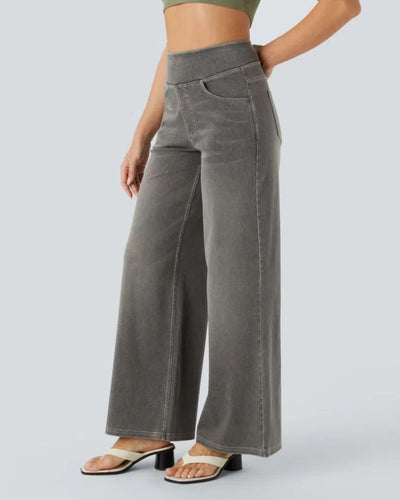 Bamia | Stretchy Wide Jeans