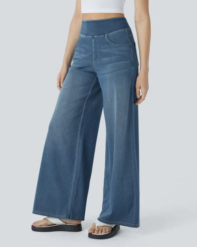 Bamia | Stretchy Wide Jeans