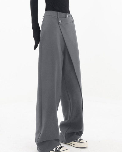 Mayra | Asymmetrical Baggy Trousers
