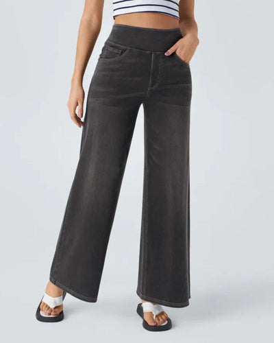 Bamia | Stretchy Wide Jeans