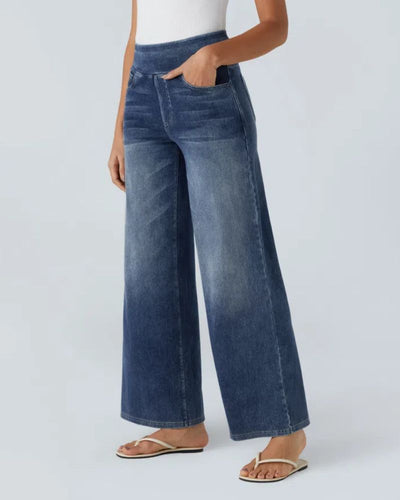 Bamia | Stretchy Wide Jeans