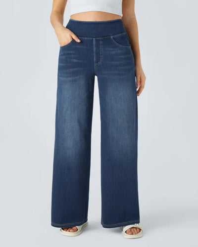 Bamia | Stretchy Wide Jeans