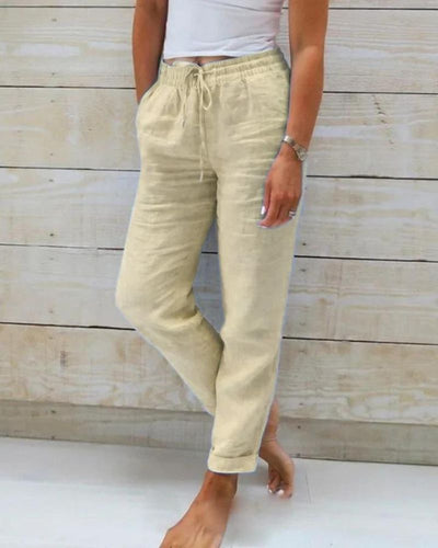 Adala | Elastic Waistband Pants
