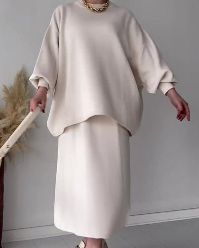 Tiana | Elegant Skirt & Sweater
