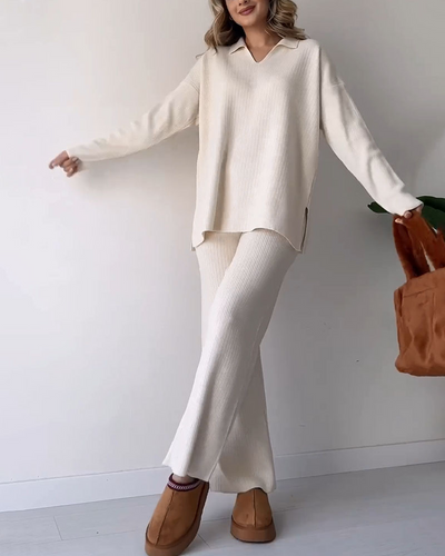 Cory | Casual knitted 2-Piece Set