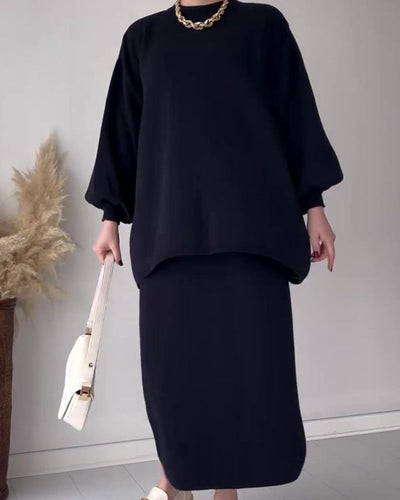 Tiana | Elegant Skirt & Sweater
