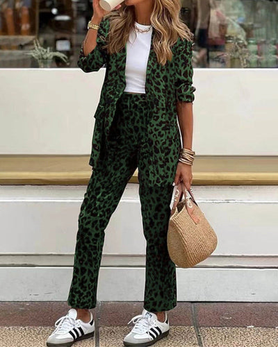 Arila | Leopard Print Set