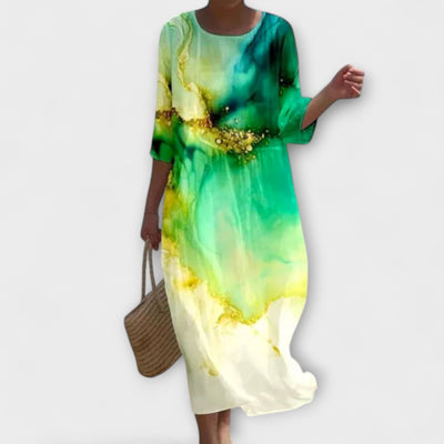 Miralou | Relaxed Floral Midi Dress
