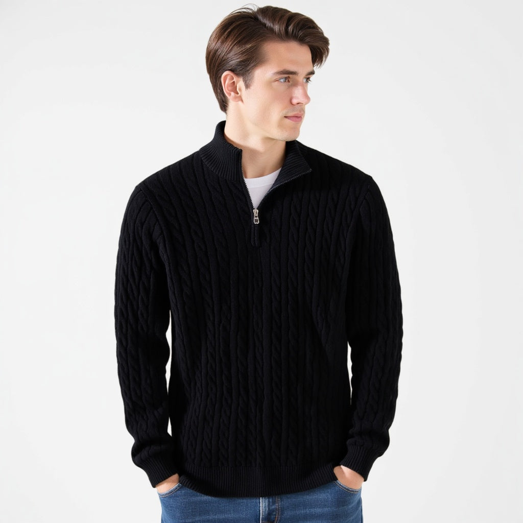 Otis | Knitted jumper  with Zip