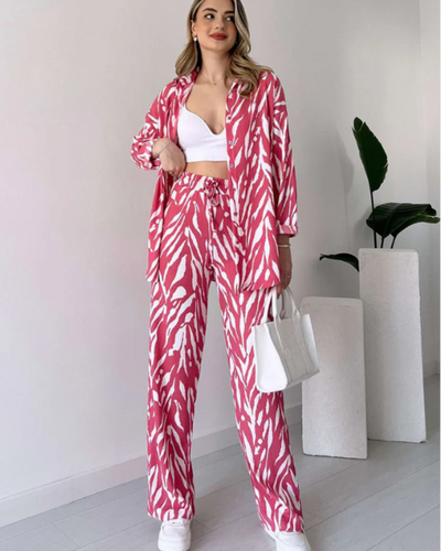 Denia | Oversized Shirt with Pants