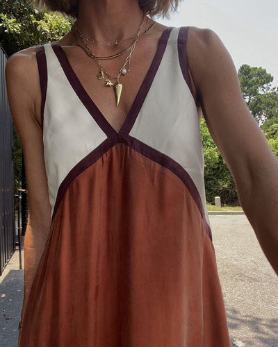 Jacky | Lightweight V-Neck Maxi Dress
