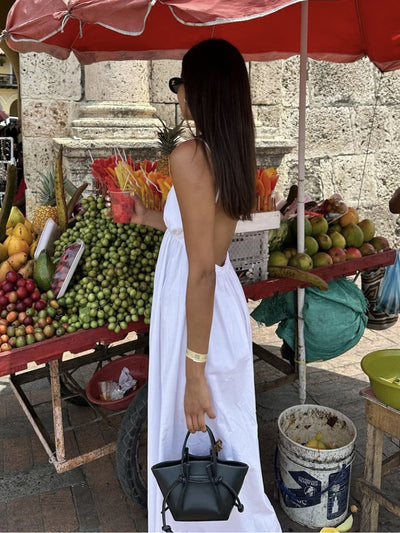Jolina | Casual Backless Maxi Dress