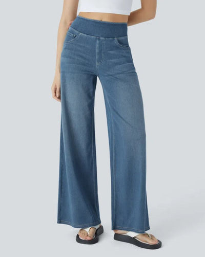 Bamia | Stretchy Wide Jeans