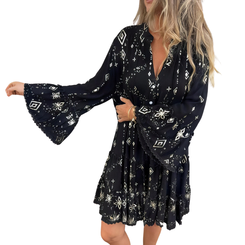Mara | Long Sleeve Mini Dress