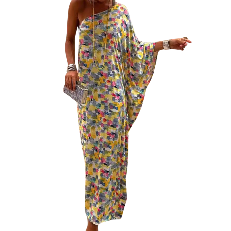 Mabel | One Shoulder Maxi Dress