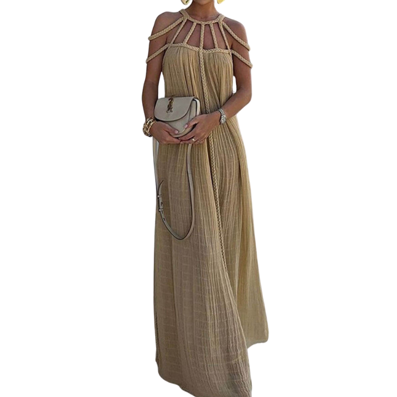 Ruth | Draped Maxi Dress