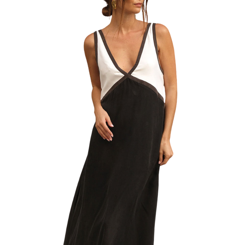 Jacky | Lightweight V-Neck Maxi Dress