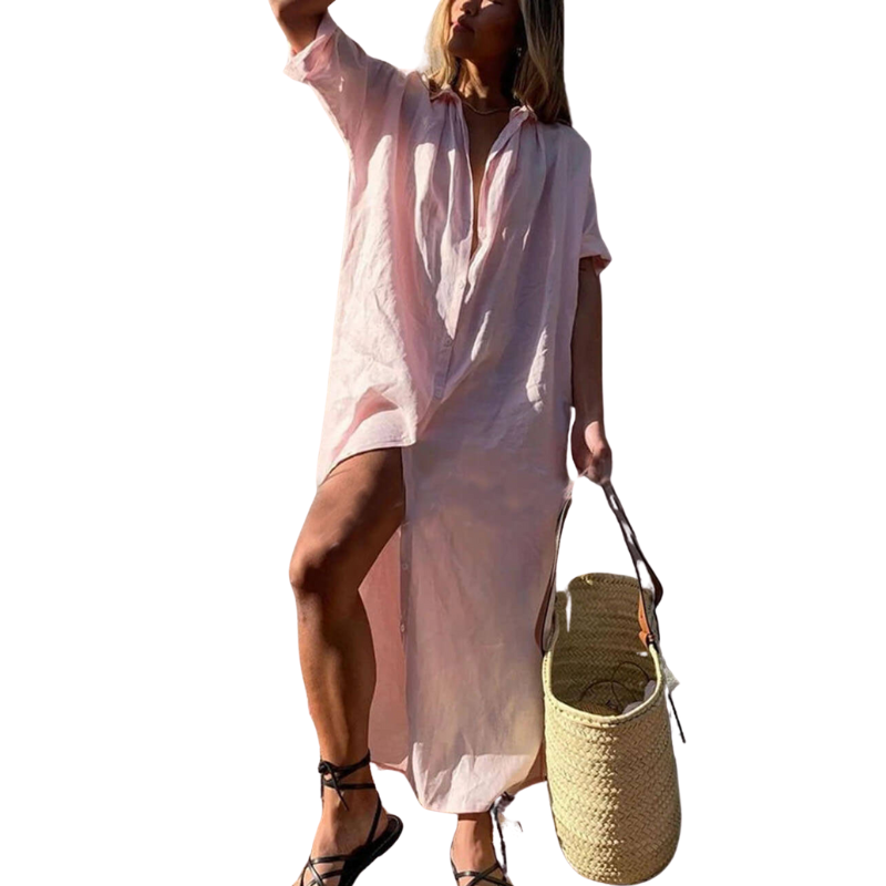 Jillian | Shirt Maxi Dress