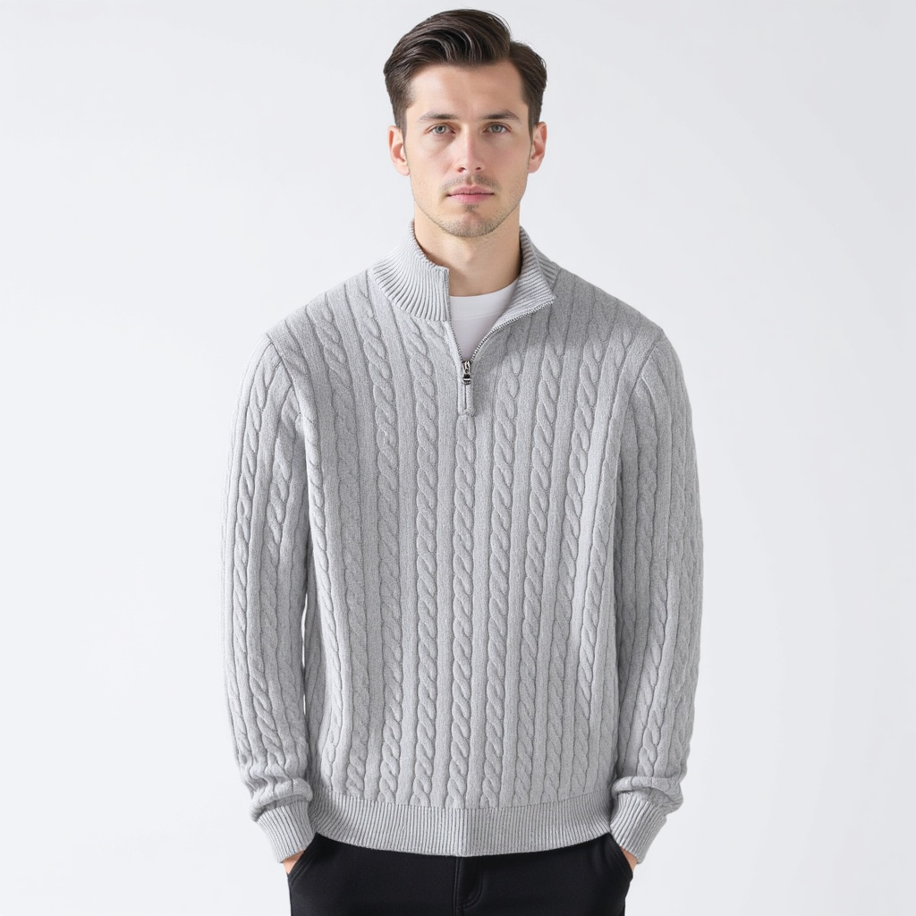 Otis | Knitted jumper  with Zip