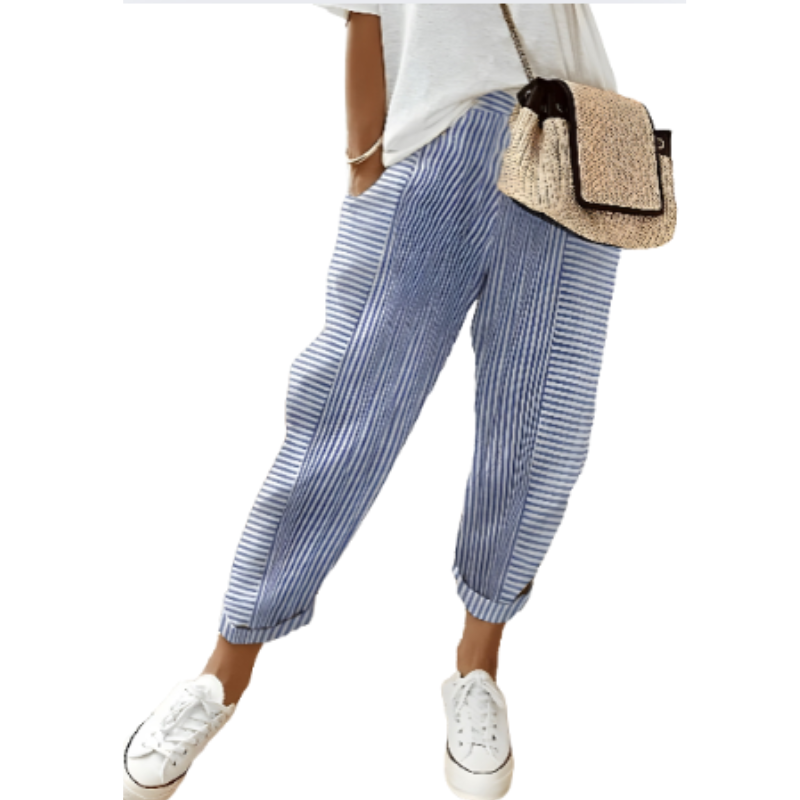 Elira | Striped Relax Pants