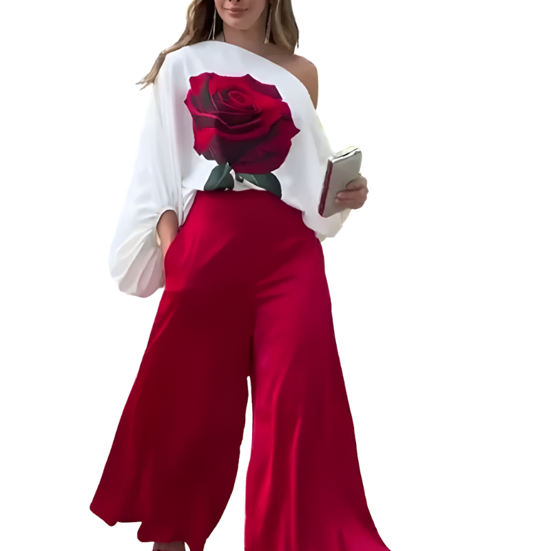 Rosa | Red Floral Set