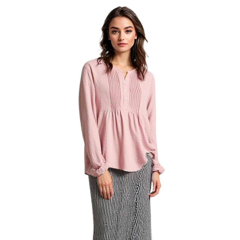 Clariz | Relaxed Tunic Blouse