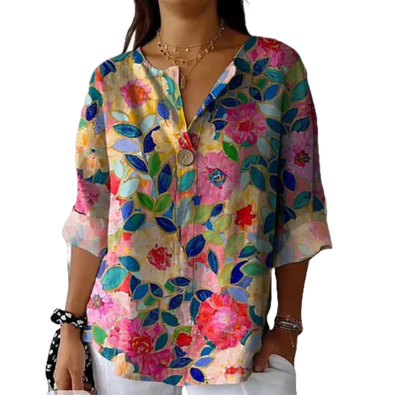 Heleina | Floral Vintage Blouse