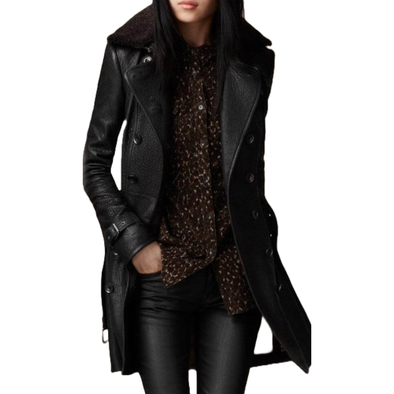 Angelina | Long Italian Trench Coat