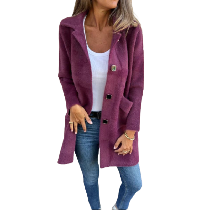 Feliz | Classic Single-Breasted Coat